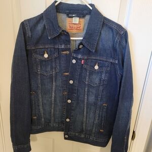 Levi's Women's Dark Blue Denim Jacket